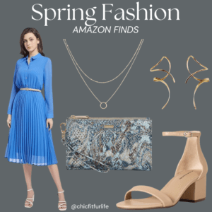 Spring Fashion – Pleated Dress