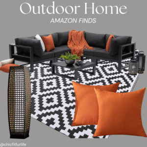 Outdoor Home – Geometric Oasis